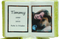 Buch Timmy weiss-Gelb Sonderanfertigung