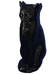 Katzenurne Schwarz-glänzend einfarbig (23)